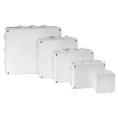 Aufputz Abzweigdose Verteilerdose Unterverteilung in 10 Größen zum auswählen (200 * 100 * 70mm) von Schürberg