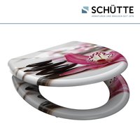 WELLYNESS WC-Sitz Duroplast, Motiv Steine von Schütte