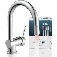 Schütte Spültischarmatur "Stella" temperaturgesteuerter LED Wasserhahn, 360 schwenkbar Schütte Spültischarmatur "Stella" temperaturgesteuerter LED Wasserhahn, 360 schwenkbar von Schütte