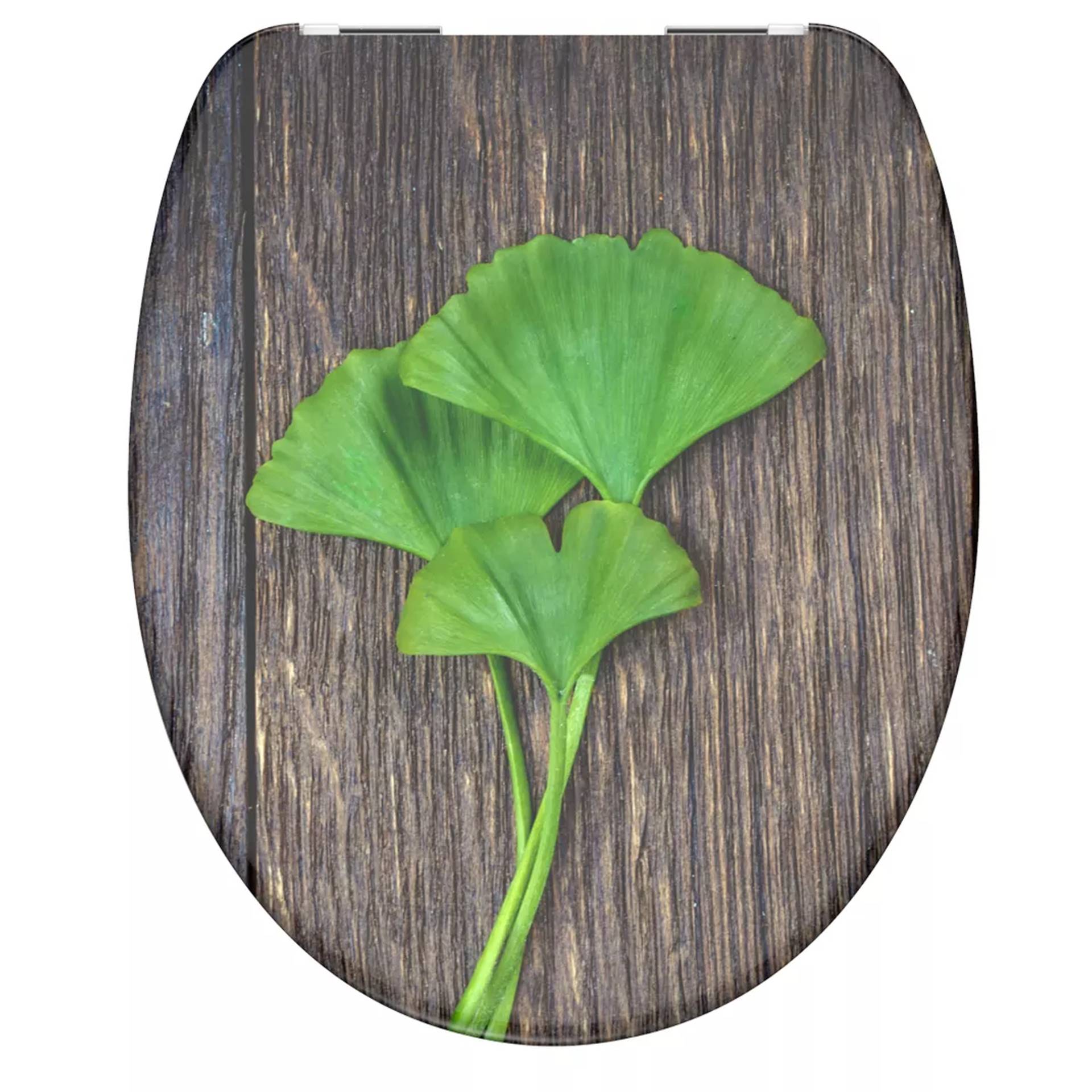 Schütte WC-Sitz 'Ginkgo and Wood' mit Absenkautomatik Duroplast Schütte WC-Sitz 'Ginkgo and Wood' mit Absenkautomatik Duroplast von Schütte