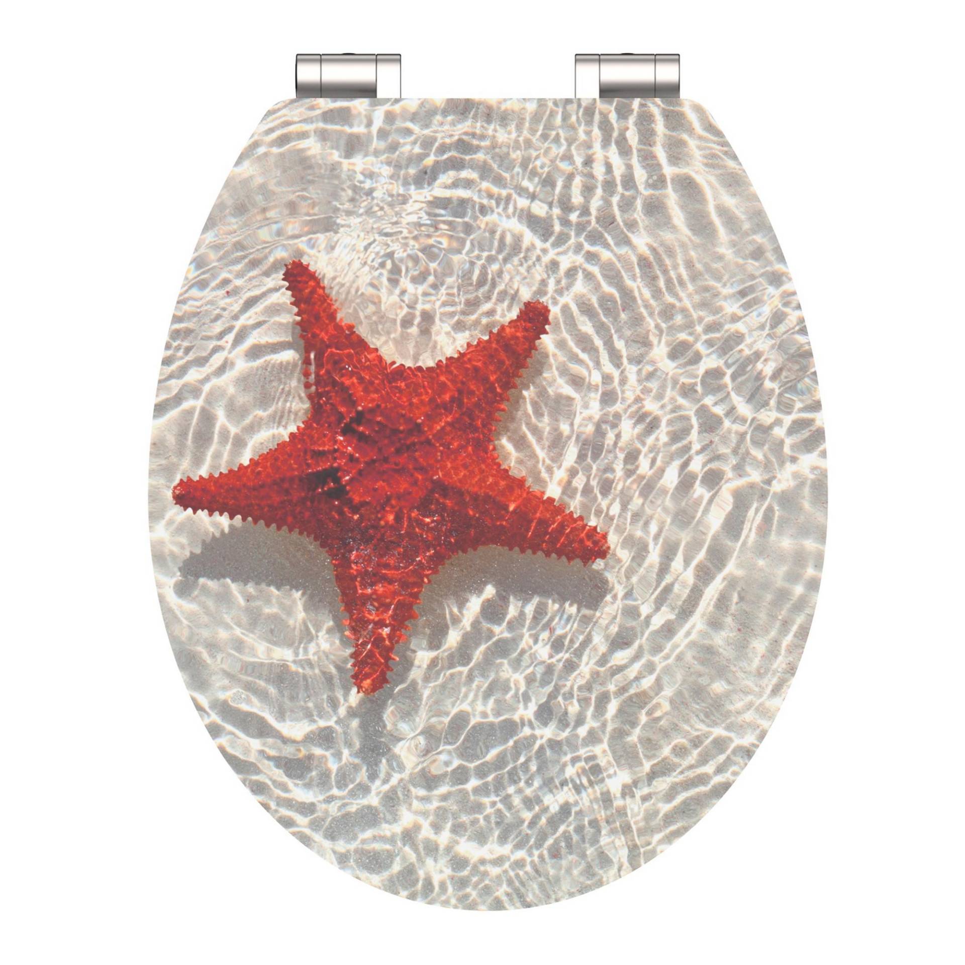 Schütte WC-Sitz 'Red Starfish HG' mit Absenkautomatik Holzkern Schütte WC-Sitz 'Red Starfish HG' mit Absenkautomatik Holzkern von Schütte