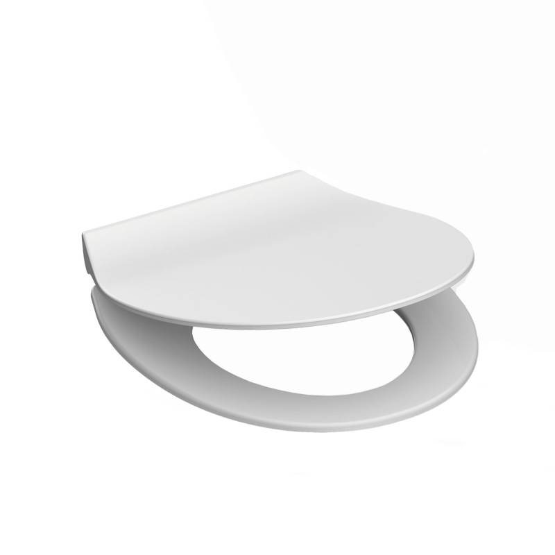 Schütte WC-Sitz 'SLIM WHITE' mit Absenkautomatik weiß Duroplast von Schütte