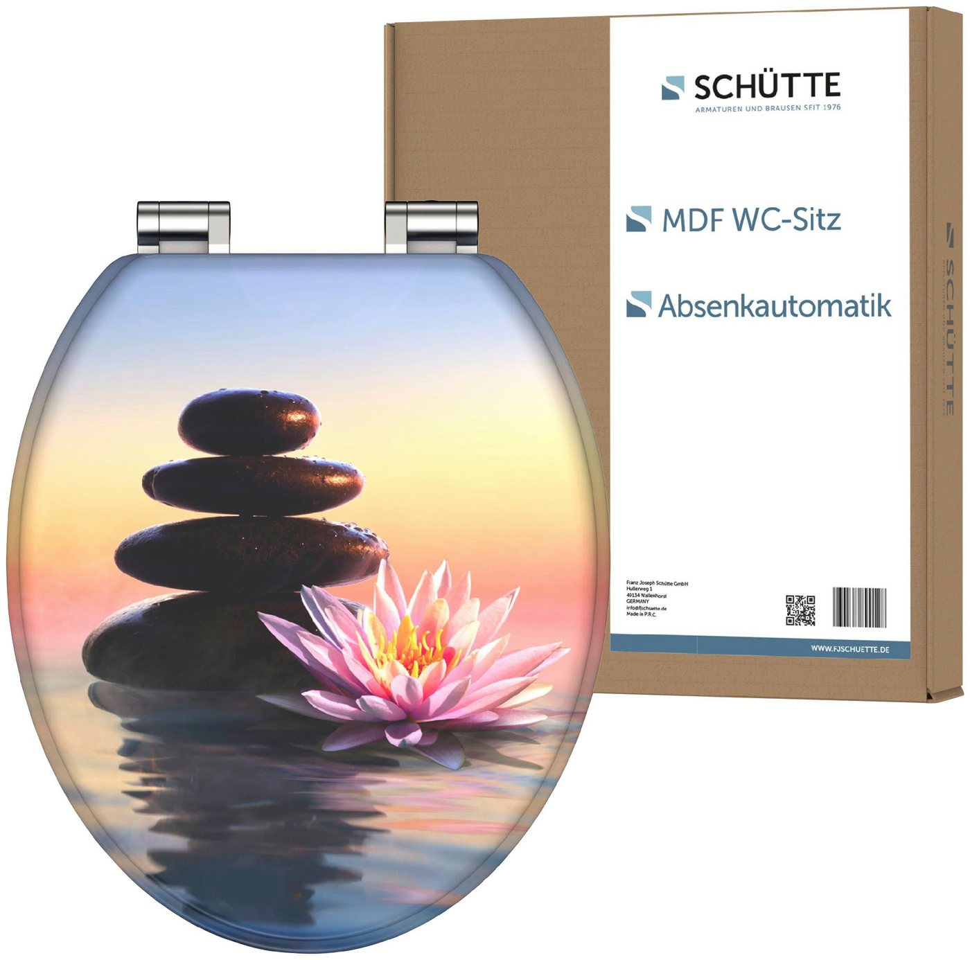 Schütte WC-Sitz SUNSET DREAM, Toilettendeckel, mit Absenkautomatik von Schütte