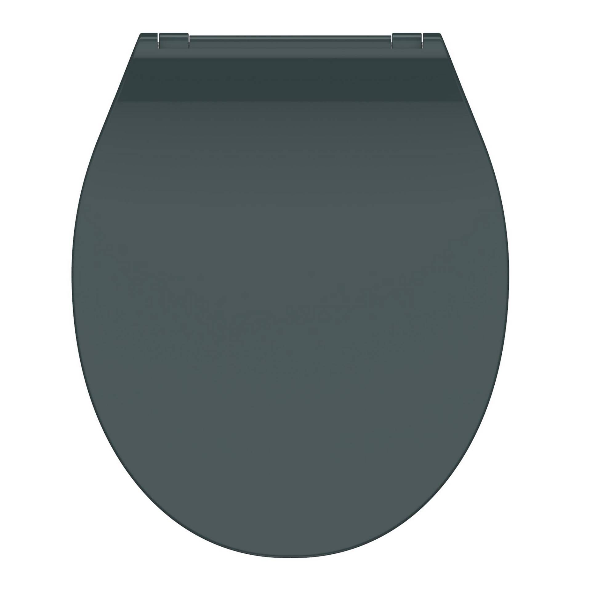 Schütte WC-Sitz 'Slim' mit Absenkautomatik anthrazit Duroplast Schütte WC-Sitz 'Slim' mit Absenkautomatik anthrazit Duroplast von Schütte