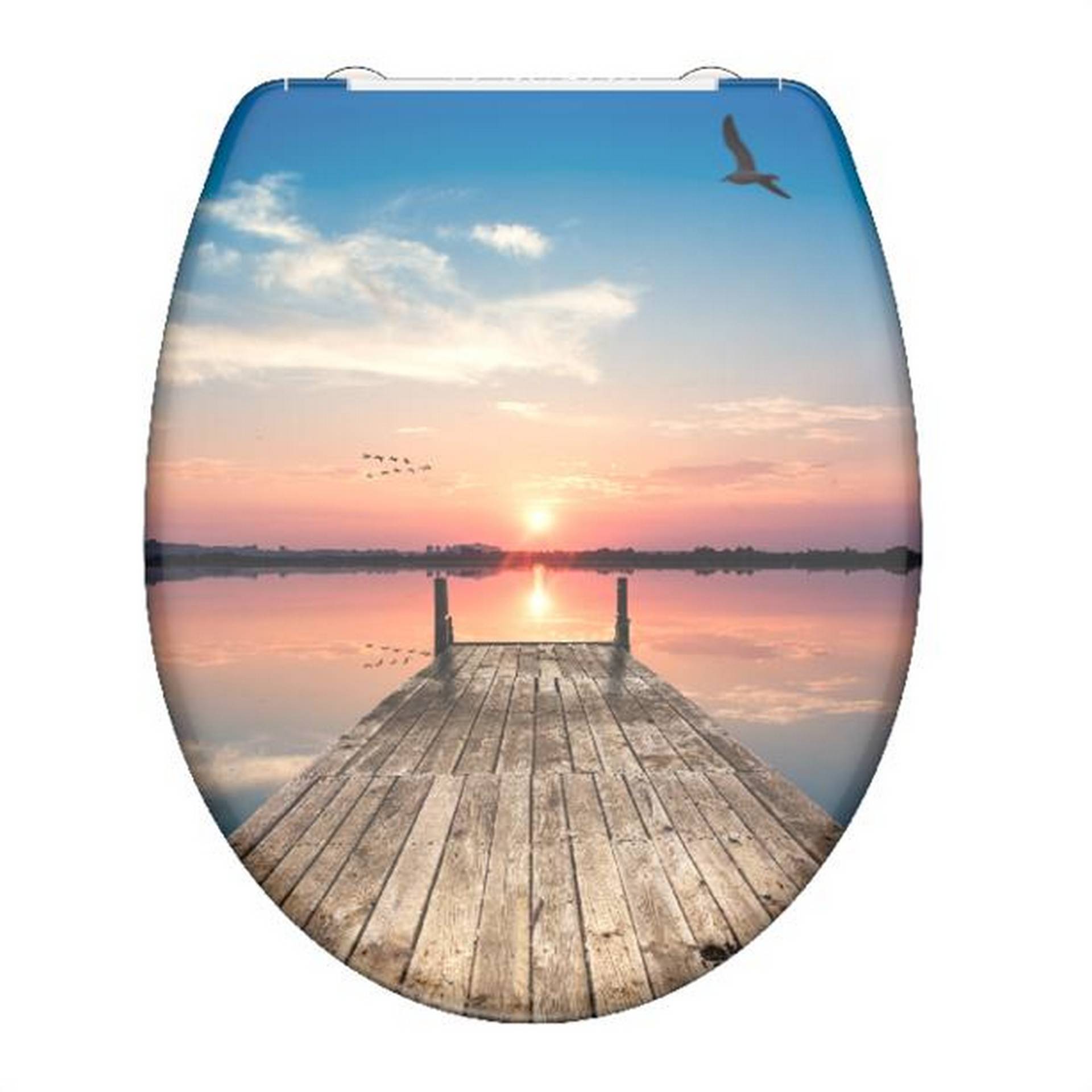 Schütte WC-Sitz 'Sunset Sky' mit Absenkautomatik Duroplast Schütte WC-Sitz 'Sunset Sky' mit Absenkautomatik Duroplast von Schütte