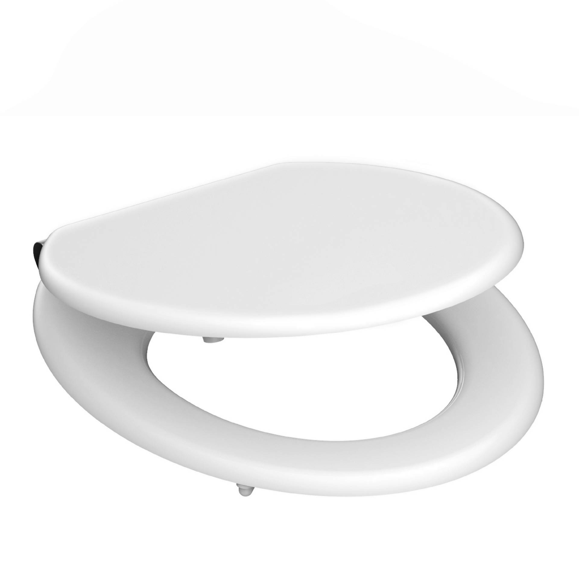 Schütte WC-Sitz 'White' mit Absenkautomatik weiß Holzkern Schütte WC-Sitz 'White' mit Absenkautomatik weiß Holzkern von Schütte