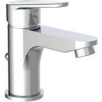 Schütte Waschtischarmatur "Futura" Wasserhahn Bad mit Zugstange, DVGW zertifiziert. Chrom Schütte Waschtischarmatur "Futura" Wasserhahn Bad mit Zugstange, DVGW zertifiziert. Chrom von Schütte