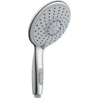 eisl Handbrause COOL, Duschkopf mit 5 Funktionen, Brausekopf Chrom von Schütte