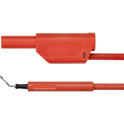 Schützinger AL 8321 / ZPK / 1/100 / RT Adapterleitung [Stecker 4mm - Prüfspitze] Rot 1St. von Schützinger