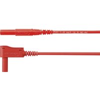 Schützinger MSWFK A341 / 1 / 50 / RT Messleitung [Stecker 4mm - Stecker 4 mm] 50.00cm Rot 20St. von Schützinger