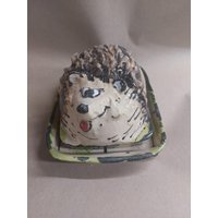 Butterdose Keramik Für 250G Butter Igel von SchuetzkeramikShop