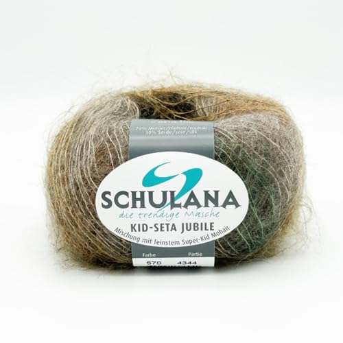 Schulana Kid-Seta Jubilé, Mohair, Herbst-meliert, 25g, 210 von Schulana