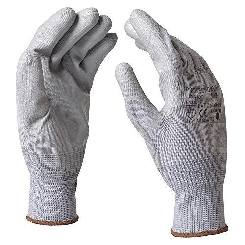 42662,HandschuheNylon,9"L,grau, 42662,HandschuheNylon,9"L,grau, von Schuller