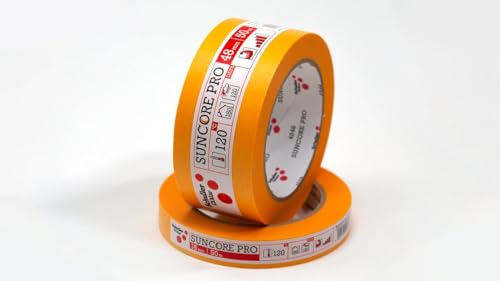 Klebeband/Abdeckband UV Sun Tape| SUN CORE PRO | Breite 48 mm | 50 m Rolle | 45469 von Schuller