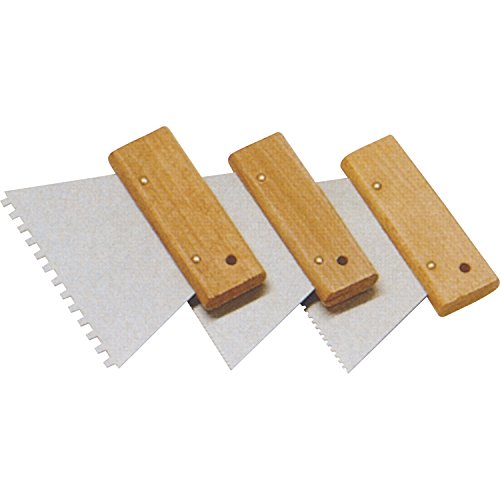 SCHULLER Zahnspachtel mit Holzgriffleiste, breite 180 mm, Spitzzahnung 0,60 mm, 1 Stück, 50371 SCHULLER Zahnspachtel mit Holzgriffleiste, breite 180 mm, Spitzzahnung 0,60 mm, 1 Stück, 50371 von SCHULLER