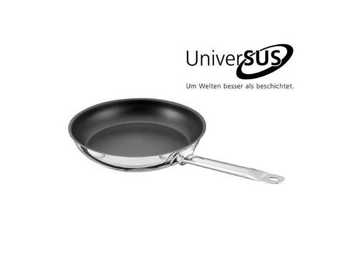 SCHULTE-UFER Bratpfanne Industar PLUS, Edelstahl (1-tlg., 1 x Bratpfanne), backofen- und spülmaschinengeeignet von Schulte-Ufer