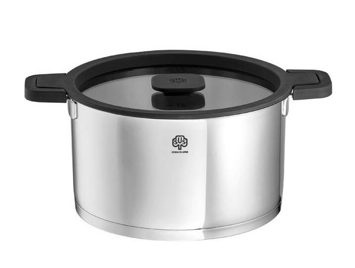 SCHULTE-UFER Fleischtopf Maxa by Barski Design, (Set, 2-tlg., 1x Topf, 1 x Deckel), Ø 24 cm von Schulte-Ufer