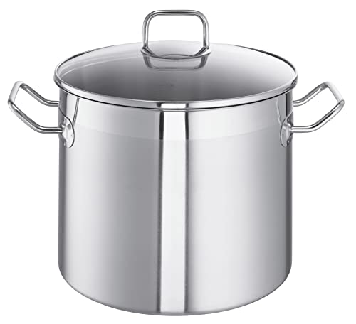 Schulte-Ufer 0469-24 i XXL-Topf ProfessPlus i, hoch, 24 cm, 9,00 l, Silber von Schulte-Ufer