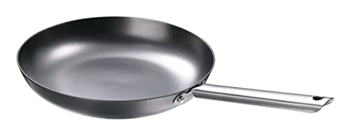 Schulte-Ufer 1450-28 i Bratpfanne Iron-Star | Eisenpfanne | unbeschichtet | 28 cm | ca. 2,6 l, Silber von Schulte-Ufer