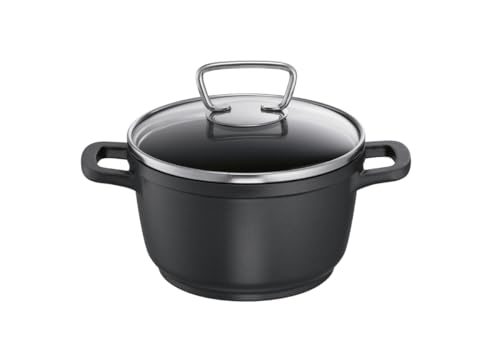 Schulte-Ufer 16011-14 Mini-Fleischtopf Filou, 14 cm, 1,20 l, Edelstahl, Schwarz Schulte-Ufer 16011-14 Mini-Fleischtopf Filou, 14 cm, 1,20 l, Edelstahl, Schwarz von Schulte-Ufer