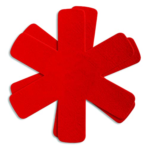 Schulte-Ufer Easy 0111 Pfannenschoner-Set 2er Set, Filz, Rot, Durchmesser ca. 38 cm Schulte-Ufer Easy 0111 Pfannenschoner-Set 2er Set, Filz, Rot, Durchmesser ca. 38 cm von Schulte-Ufer