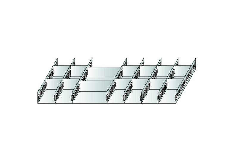 Schulte Aktenschrank Schlitzwanne Set 1 25050 von Schulte