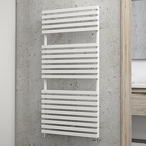 Schulte Bad-Heizkörper Genf, 118x60 cm, 717 Watt, Anschluss unten, alpin-weiß, Design-Heizkörper für Zweirohrsysteme Schulte Bad-Heizkörper Genf, 118x60 cm, 717 Watt, Anschluss unten, alpin-weiß, Design-Heizkörper für Zweirohrsysteme von Schulte