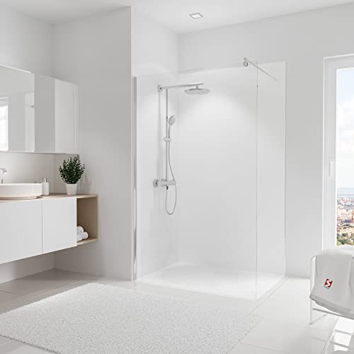 Schulte DecoDesign Wandverkleidung, Motiv: Alpinweiß; Größe: 210 x 120 cm; D1902221-F 04 von Schulte