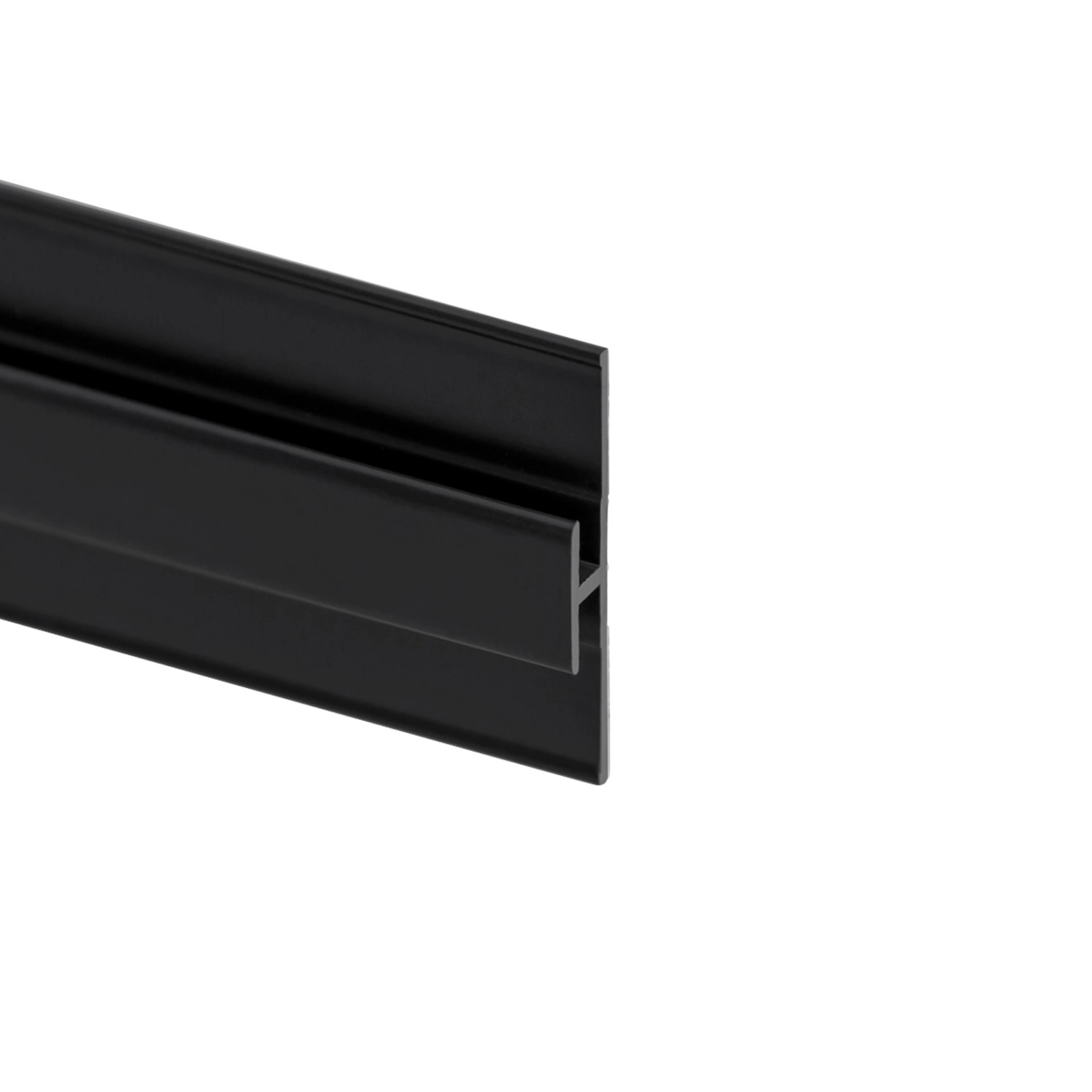 Schulte Flächenverbinder für Duschrückwand DecoDesign 255 cm Schwarz von Schulte