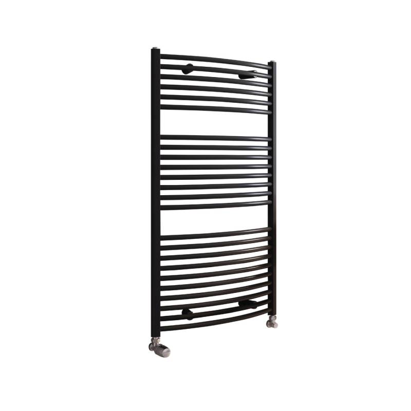Schulte Design-Heizkörper Europa 113,5 x 60 cm mattschwarz 601 W von Schulte