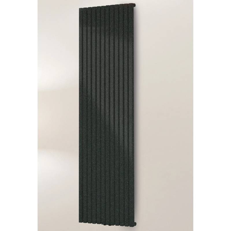 Schulte Design-Heizkörper Lyon mit Mittelanschluss 1422 W Pearlschwarz von Schulte