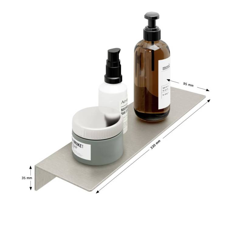 Schulte Duschablage zum Kleben Größe M von Schulte