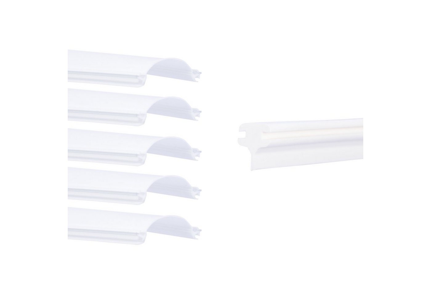 Schulte Duschdichtung Set für Schulte Badewannenaufsatz Komfort mit 3 mm starkem Glas Schulte Duschdichtung Set für Schulte Badewannenaufsatz Komfort mit 3 mm starkem Glas von Schulte