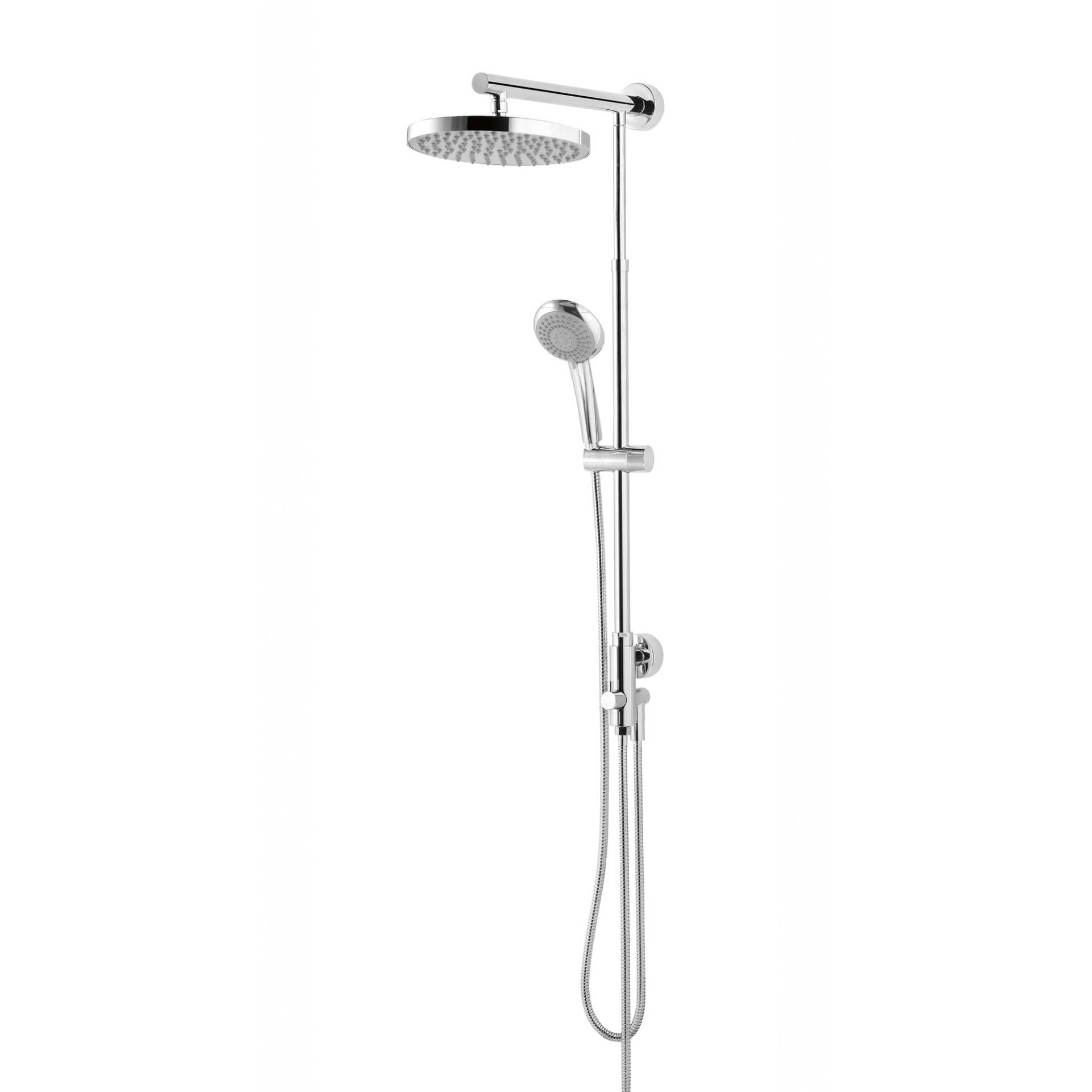 Schulte Duschsystem 'DuschMaster Rain' mit Umsteller, rund, 148 cm von Schulte
