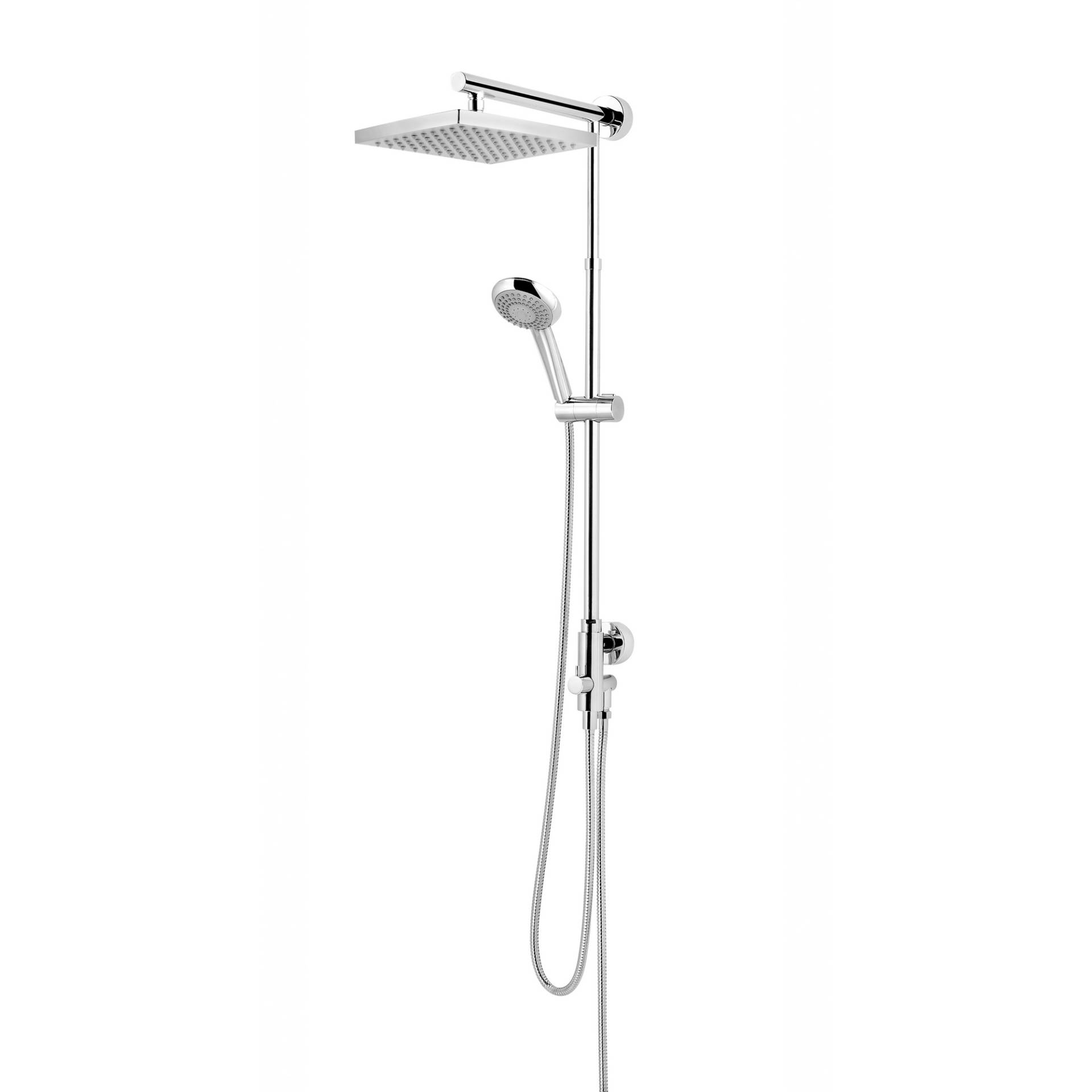 Schulte Duschsystem 'Rain Classic Plus' mit Umsteller, eckig, 148 cm von Schulte