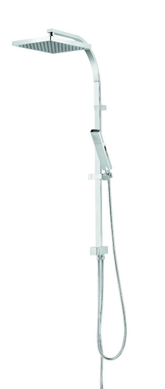 Schulte Duschsystem Rain II Square eckig von Schulte