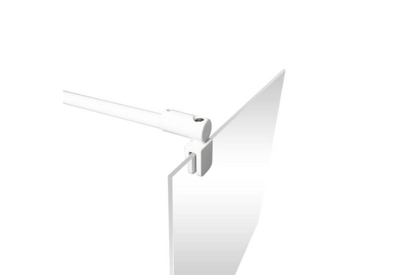 Schulte Duschwand-Stabilisationsstange Stabilisator für 5 - 8 mm Glas, Alpinweiß, kürzbar von Schulte