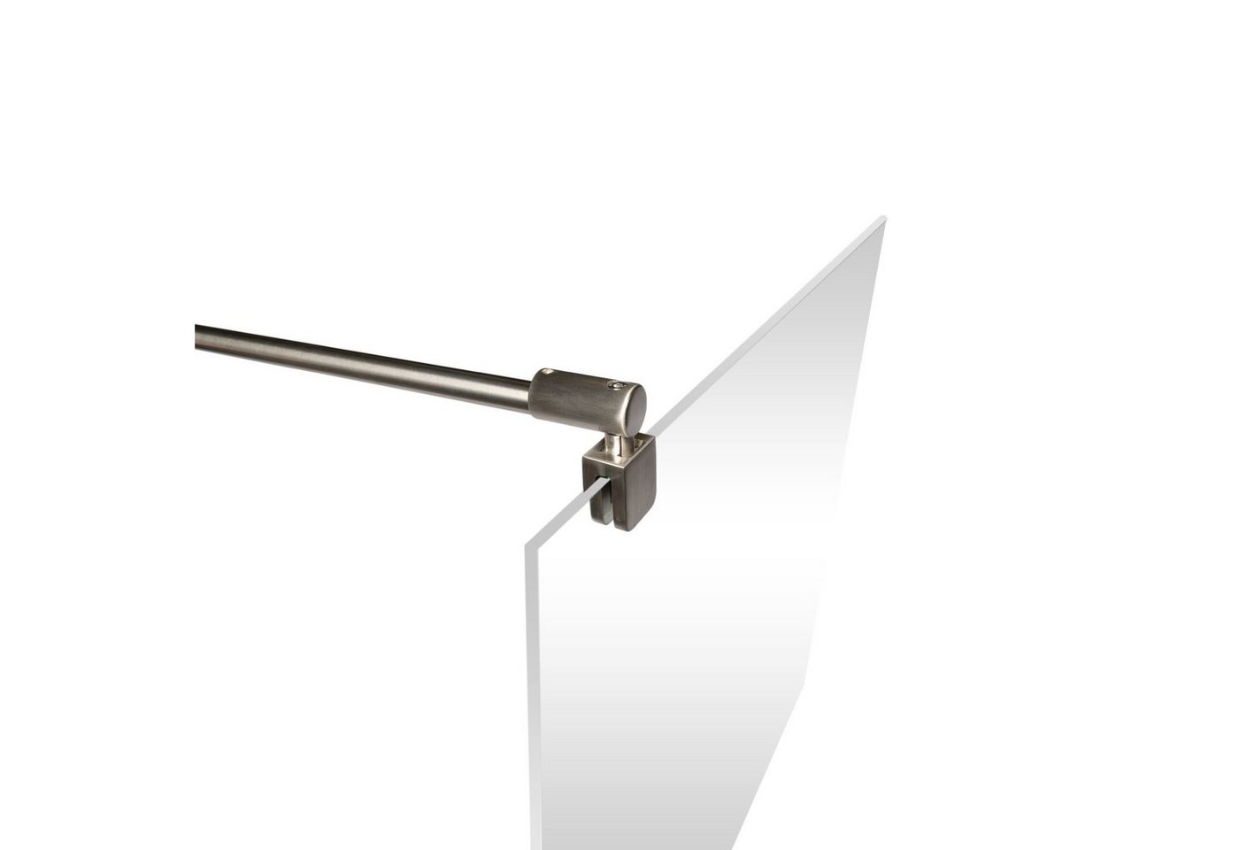 Schulte Duschwand-Stabilisationsstange Stabilisator für 5 - 8 mm Glas, Edelstahloptik, kürzbar von Schulte