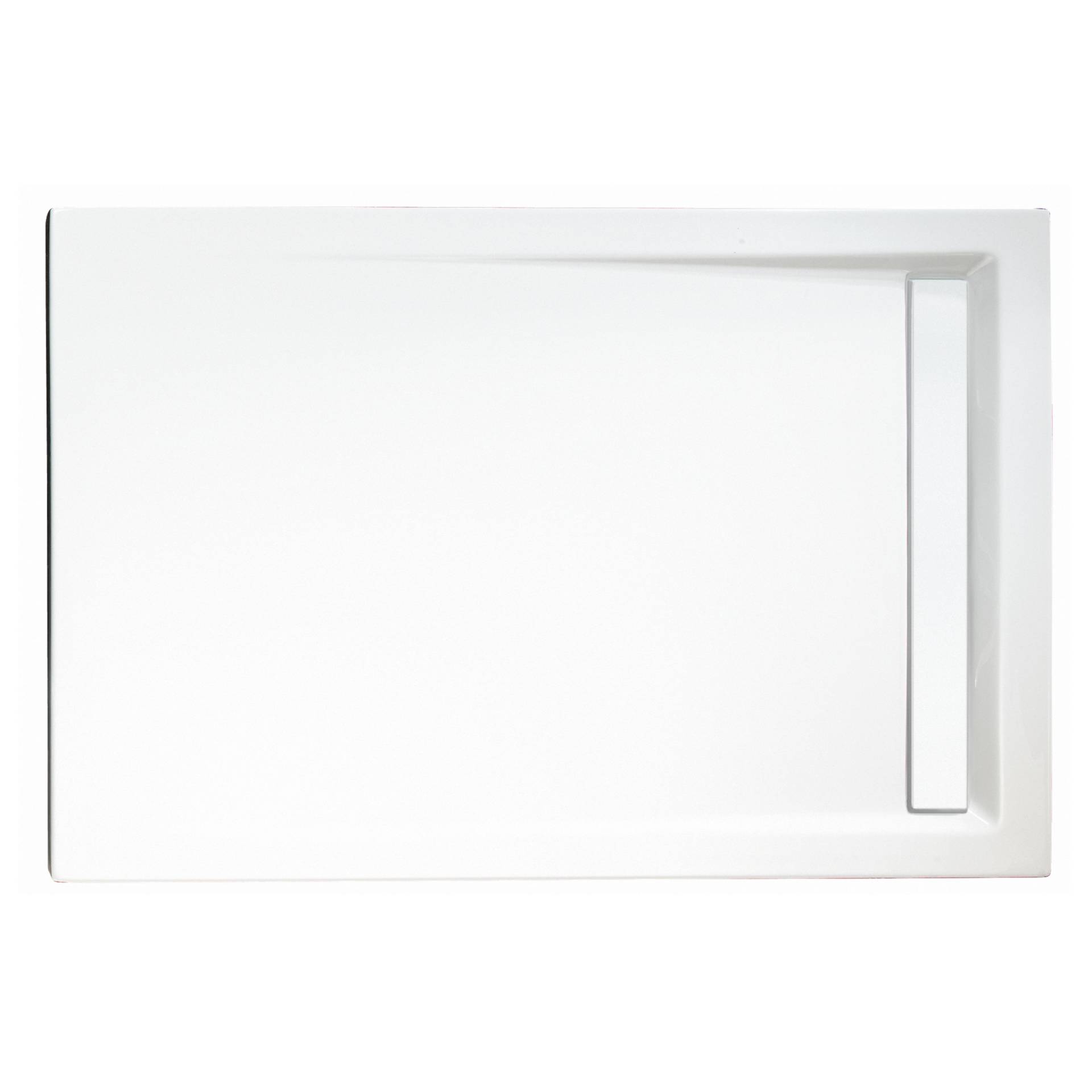 Schulte Duschwanne, Sanitäracryl, mit Rinne, weiß, rechteckig, 120 x 90 x 2,5 cm Schulte Duschwanne, Sanitäracryl, mit Rinne, weiß, rechteckig, 120 x 90 x 2,5 cm von Schulte