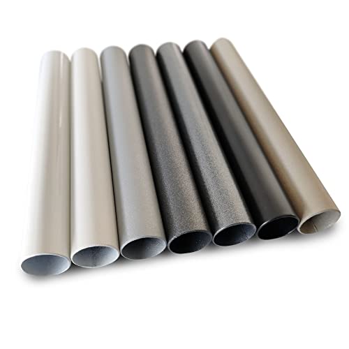 Schulte Farbmuster Heizkörper Heizkörperröhrchen Reflex-Grau von Schulte