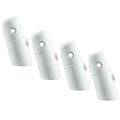 Schulte Halterungen schräg Heizkörper Europa, alpin-weiß, 20 mm Rohrdurchmesser, Befestigung Wand-halterung Befestigungs-Set Badheizkörper Designheizkörper von Schulte