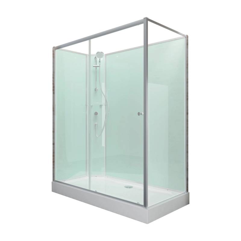 Schulte Komplettduschkabine Ibiza Funktionsteil links 140x90x204 cm von Schulte