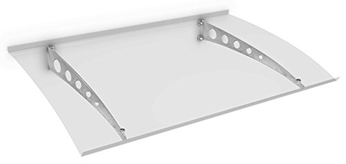 Schulte V1110-20-40 Sunny 2 Vordach, Silber verzinkt, 140 x 90 cm von Schulte