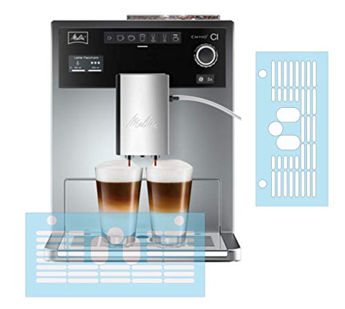 5 x Schutzfolie für Melitta Caffeo CI/CI Touch Modell - Abtropfblech - Tassenablage - Ablage - Tropfblech - E970 - F630 von schutzfolien-loew