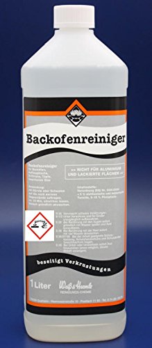 Wasserrose® 1 L BACKOFENREINIGER GRILLREINIGER REINIGER FLÜSSIG MADE IN GERMANY von Schutzmarke WASSERROSE