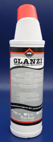 Wasserrose® 2x750ml WC Gel Reiniger SANITÄRREINIGER BADREINIGER GLANZI Made IN Germany von Schutzmarke WASSERROSE