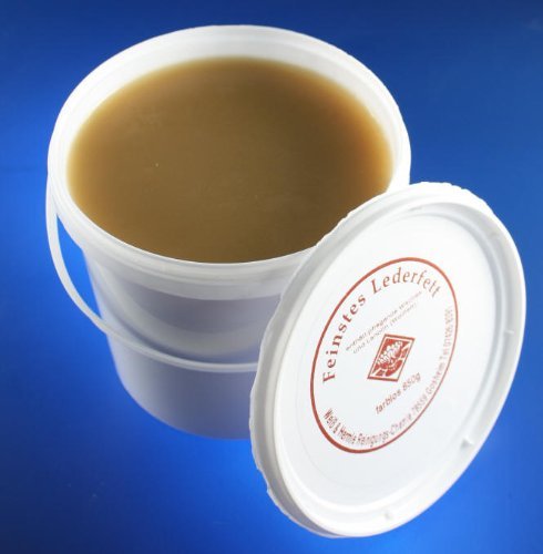 Wasserrose® 850 g LEDERFETT LEDERPFLEGE FARBLOS Made IN Germany von Schutzmarke WASSERROSE