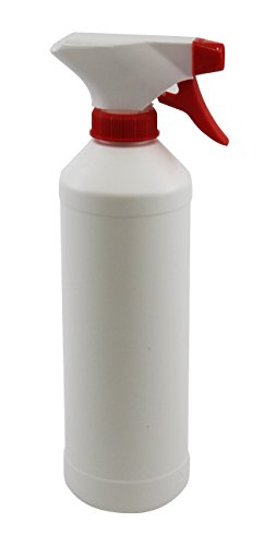 Wasserrose® SPRÜHFLASCHE LEER 500ml FÜR SPRÜHNEBEL FÜR REINIGUNGSMITTEL von Schutzmarke WASSERROSE