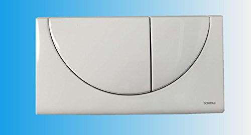 SCHWAB Betätigungsplatte VIVA 227556 Drückerplatte Abdeckplatte weiß von Schwab