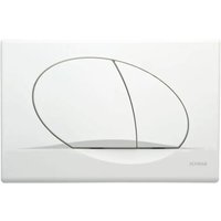 Schwab - ovate duo Bedienplatte weiß Schwab - ovate duo Bedienplatte weiß von Schwab